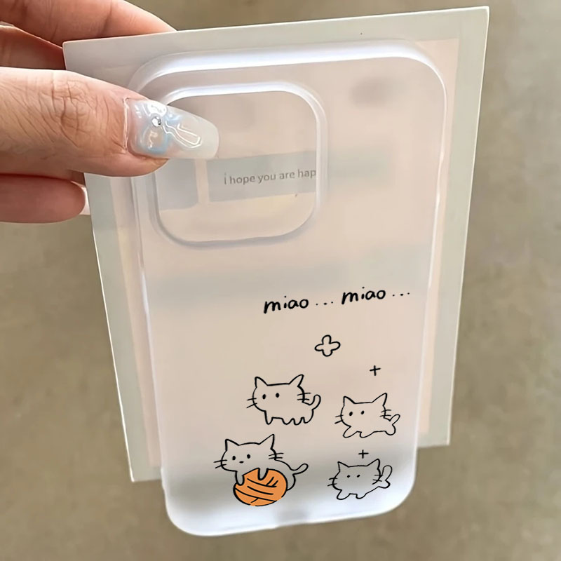Phone Cases Cute Iphone 14 - Чехол для телефона с милым черным