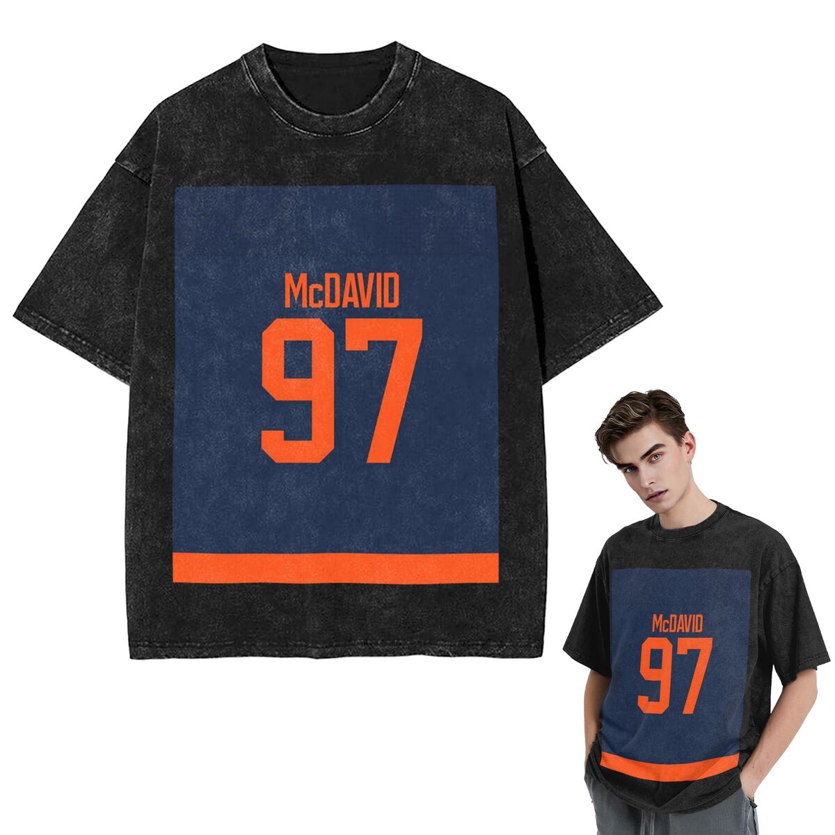 Phone Cases Edmonton - Уличная одежда Футболки Edmonton Oilers Коннор
