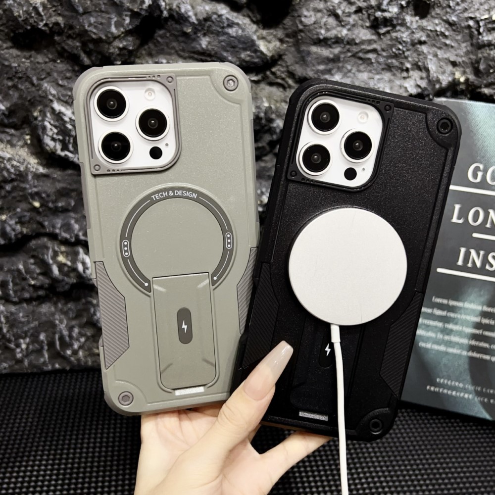 Phone Cases Quality - Роскошный магнитный чехол-подставка для iPhone 14,