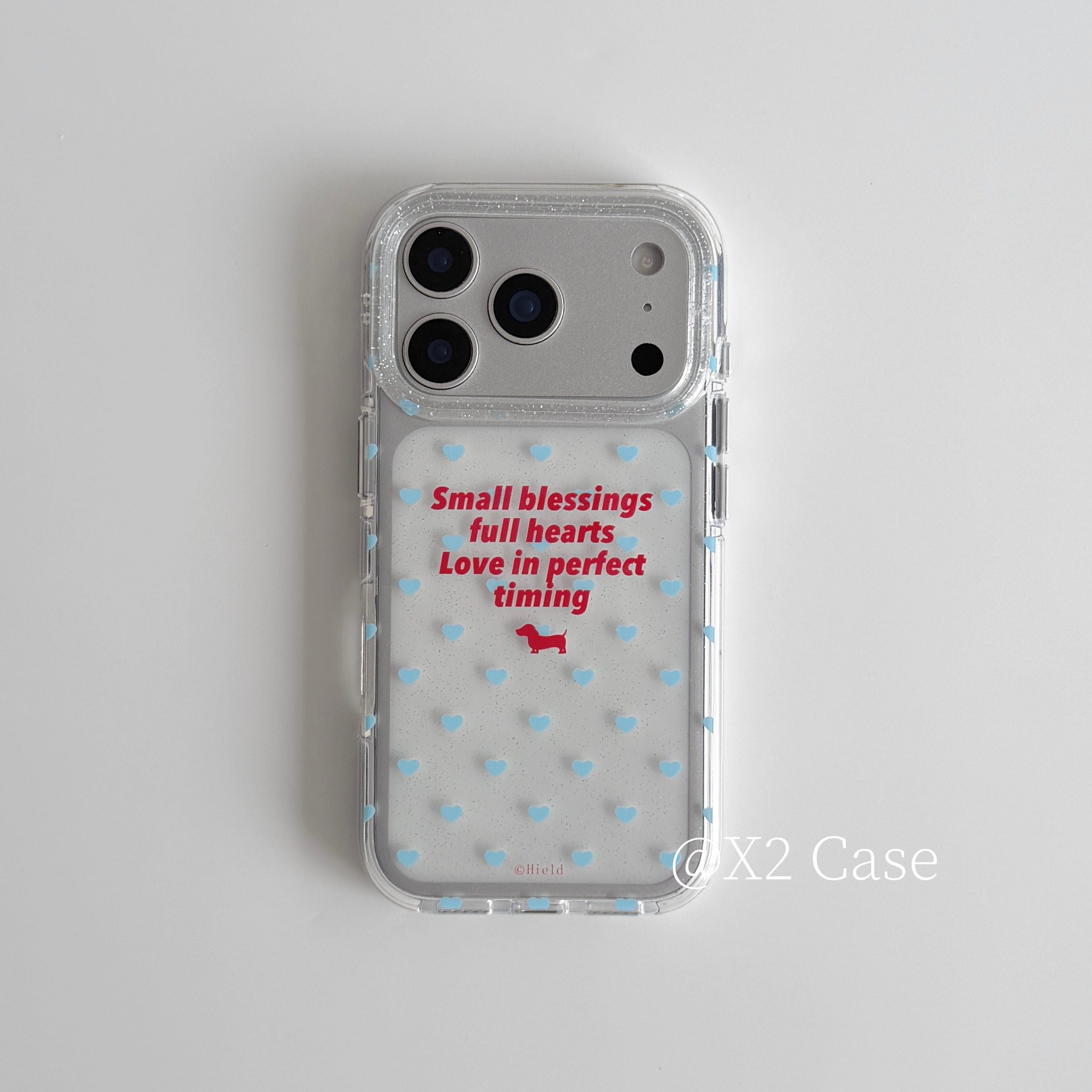 Phone Cases For Girls - Чехол для телефона Ins Blue Love
