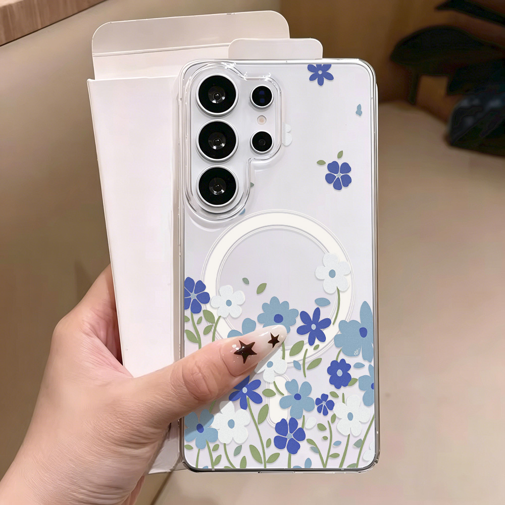Phone Cases Quality - Магнитный чехол для телефона с синим