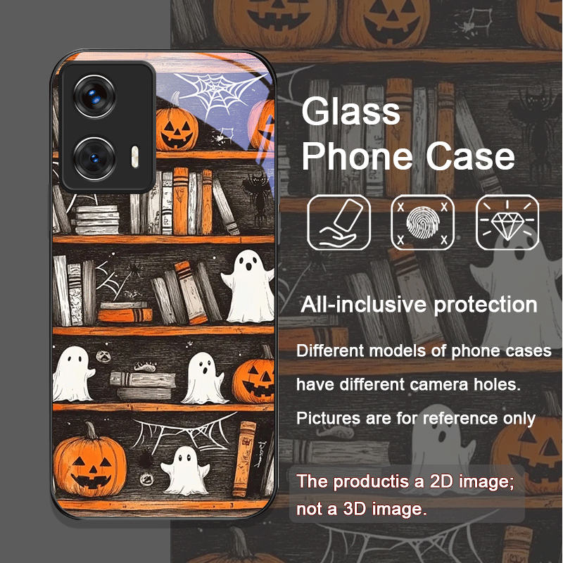 Хэллоуин Тыква Призрак Книжная – обзор и цена Phone Cases For Motorola