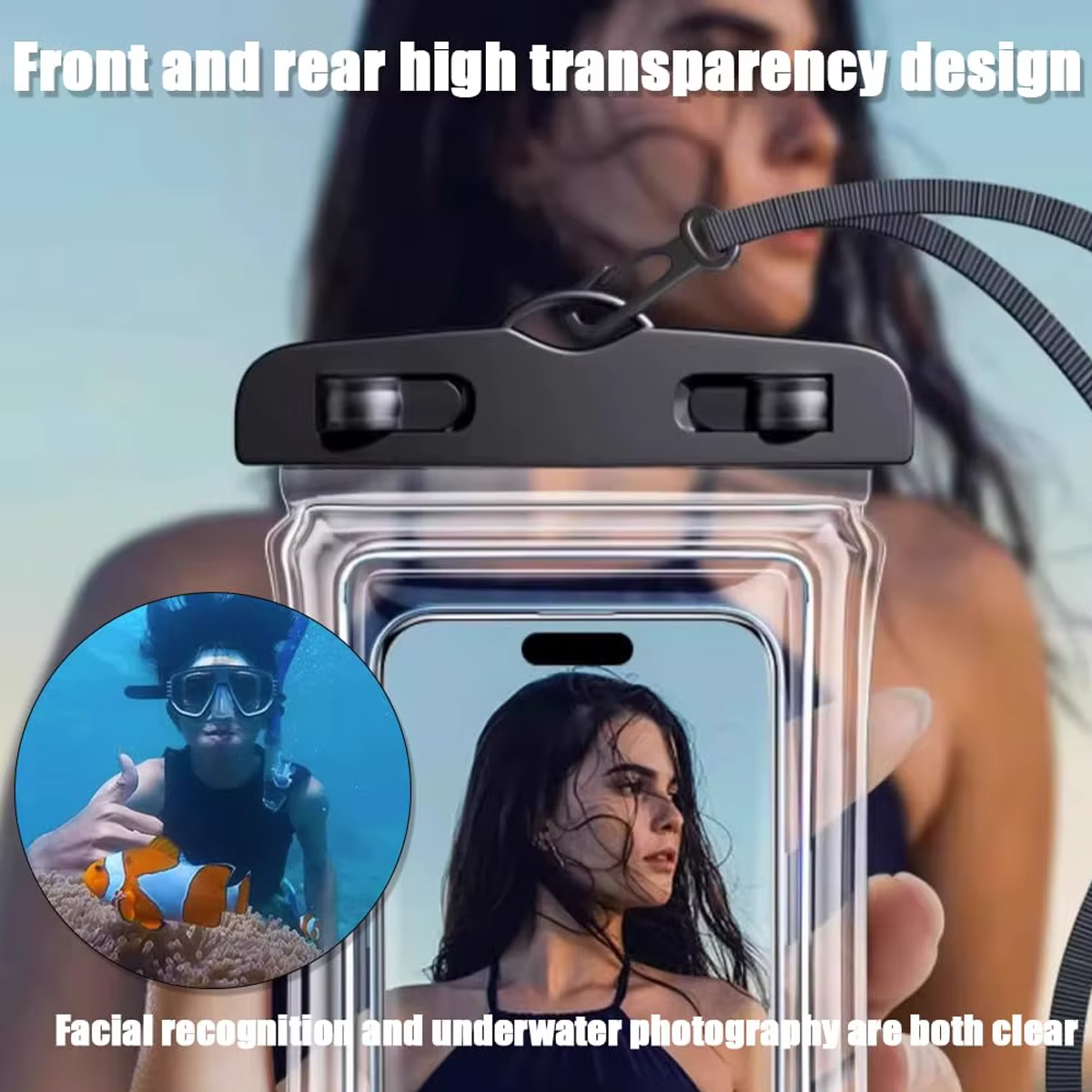 Прозрачный водонепроницаемый ч – обзор и цена Phone Cases Beach