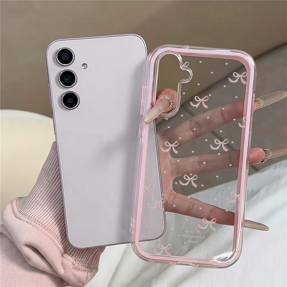 Милый розовый чехол с бантом д – обзор и цена Phone Cases Quality